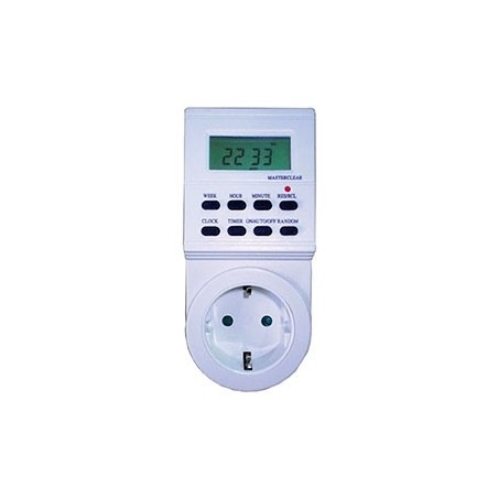 Temporizador digital Intractor en linea para cultivo interior