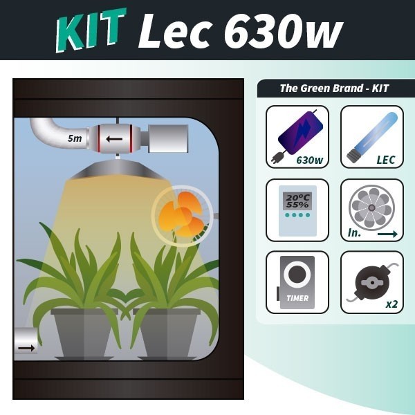 View Kit de cultivo completo Lec 630w