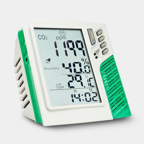 View Medidor de Co2 VDL temperatura y humedad
