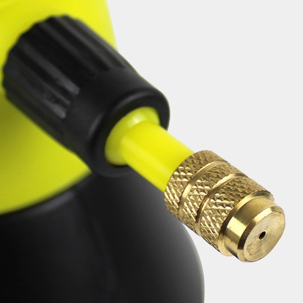 Pulverizador a presión 2L PUMPRO boquilla detalle
