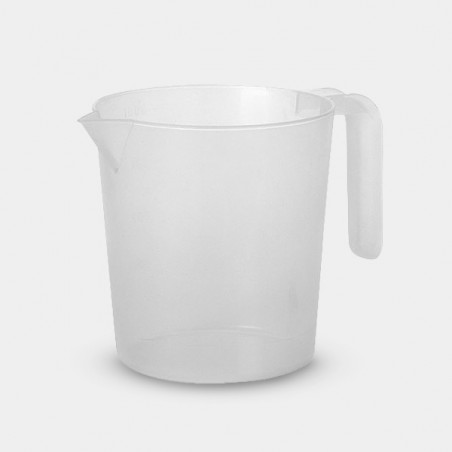 Jarra de plástico 1 l graduada