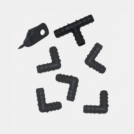 Set de piezas para tubo de 16mm