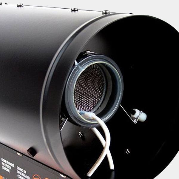 Ozonizador Uvonair CD-800 US-1 corona detalle