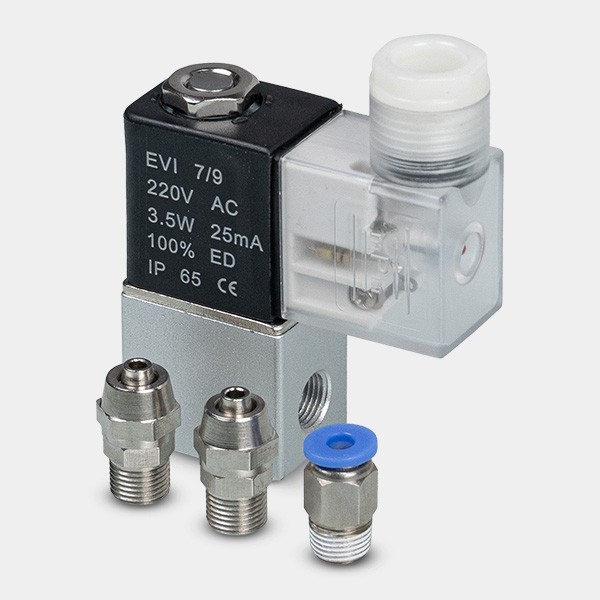 Electroválvula para botella de CO2