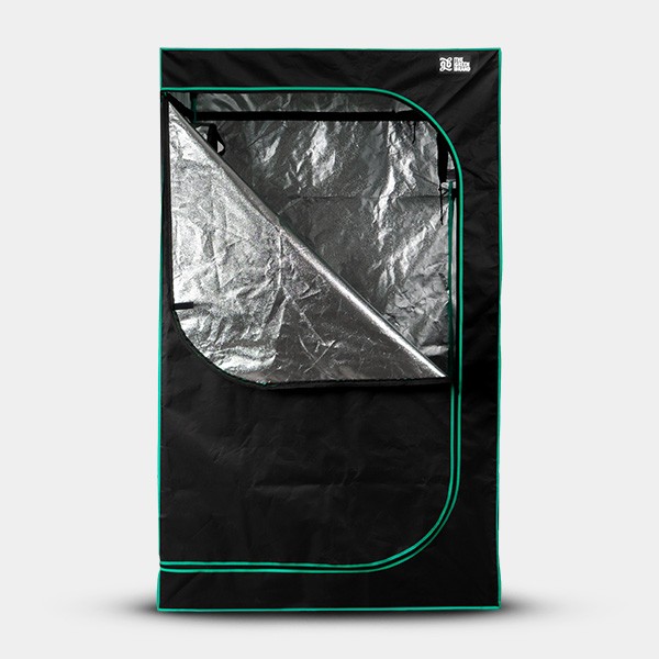 Armario de Cultivo GB 120x120x200 cm frontal abierto