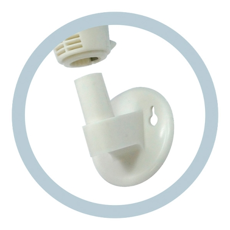 Ventilador 2en1 soporte para pared