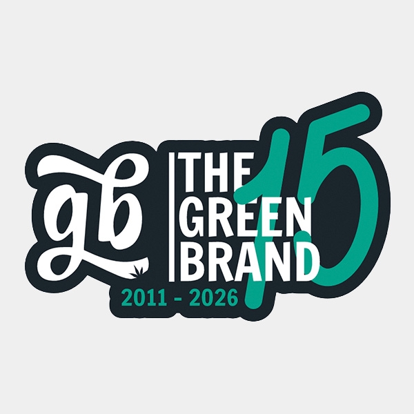 View Pegatina 15 Aniversario | The Green Brand
