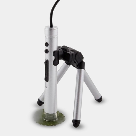 Microscopio USB en trípode
